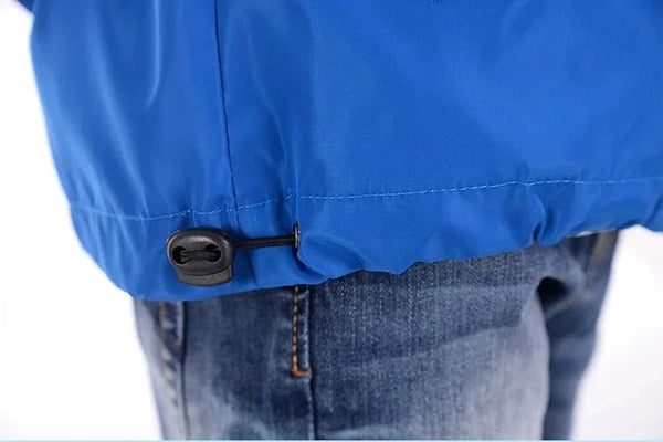 2025 Spring and Autumn Men's Fashion Hooded Windproof Waterproof Jacket Men's Mountaineering, Fishing, Sports and Leisure Jacket