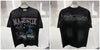 MAJESTIK unisex tee with eye-catching rhinestone detail on chest