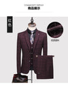 Stylish transitional suit perfect for both high-stakes business and upscale social events.