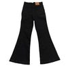 Back view of Midnight Voyager jeans emphasizing contoured fit and style.