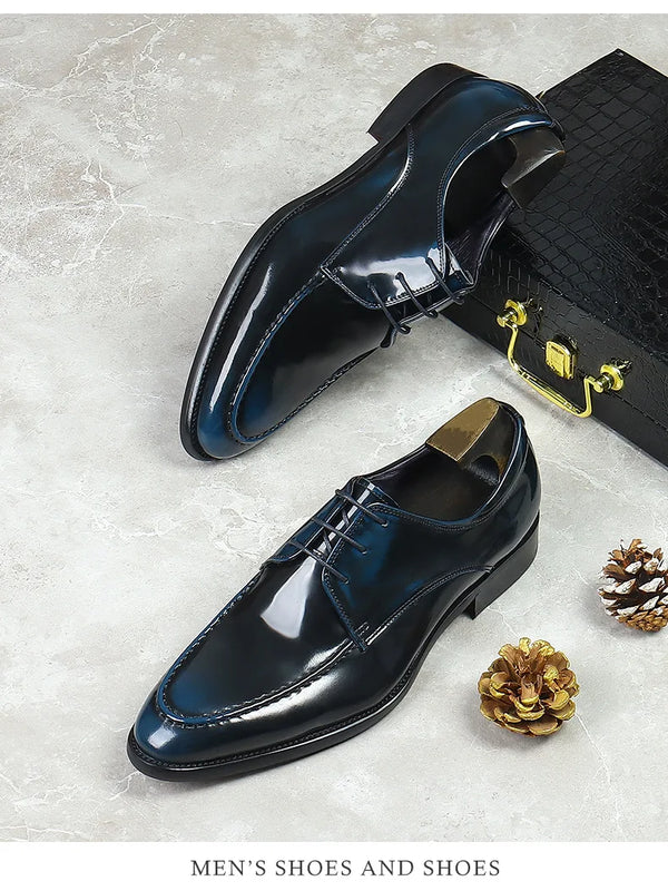 Elegant footwear with a sleek silhouette, perfect for business meetings.