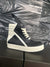 Versatile black high-top sneakers for everyday wear