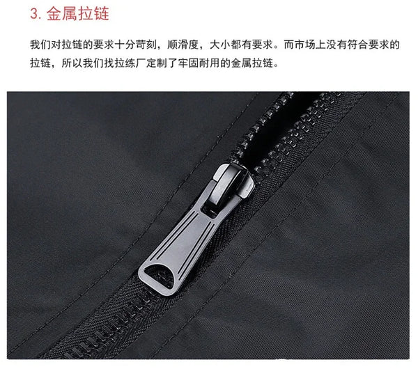 Men's Slim Fit Bomber Jacket in lightweight tactical design, perfect for spring travel and casual outings with ribbed sleeves