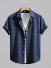 Men's vacation shirt featuring fast-drying fabric and comfortable regular fit