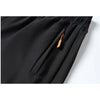 Men's summer shorts with functional zipper pocket for phone and keys