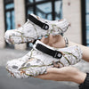 Men's slip-on sandals featuring cloud-like comfort and secure grip traction