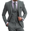 Men's slim fit suit in lilac, perfect for stylish formal wear.