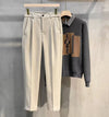 Thickened woolen trousers for cold-weather professional dressing
