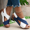 Women's everyday wedge sandals combining style and all-day wearability
