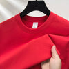 Essential 100% cotton solid color everyday tee