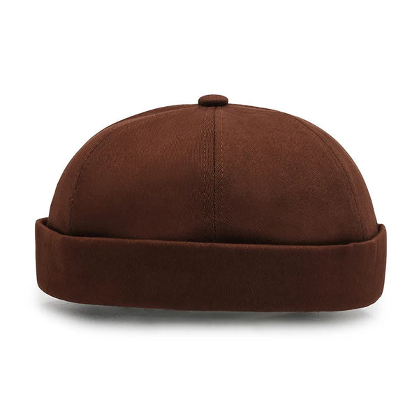 Vintage docker cap showing classic streetwear silhouette and fit