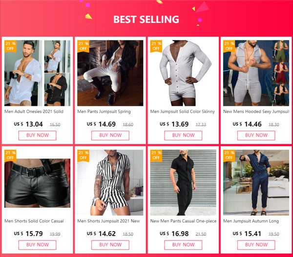 Men's Casual One-Piece Fashion Jumpsuit with Belt in breathable polyester, perfect for spring and summer style and comfort.