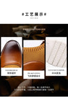 Stylish brown brogue shoes designed for daily wear and special occasions.