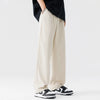 Casual wide leg business trousers for men in premium polyester, perfect for smart casual and office wear.