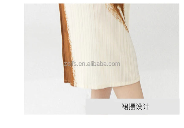 Comfort fit dress that enhances natural shape for evening wear.