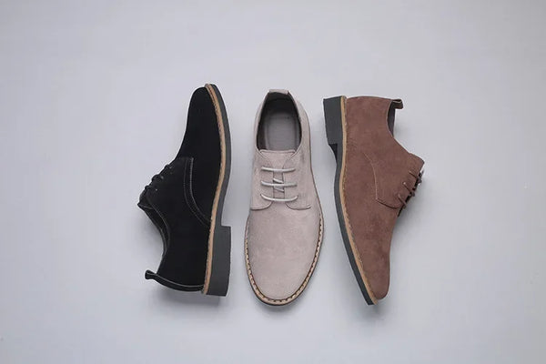 Comfortable EVA insole in stylish men's footwear.