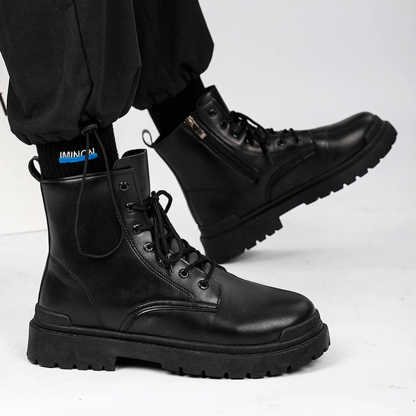 Close-up of anti-slip rubber outsole on Trailblazer Boots for secure traction on various surfaces.