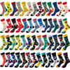 Comfortable dress socks with breathable fabric, perfect for all-day wear.