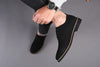 Comfortable EVA insole in elegant men's shoes.