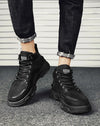 Winter Vanguard boots in snowy setting, emphasizing waterproof capabilities.