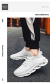 Solid color mesh athletic sneakers for men with superior ventilation system