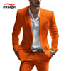 Elegant white summer suit for men, slim fit, notch lapel, perfect for weddings and business events, crafted from premium wool