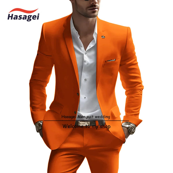 Elegant white summer suit for men, slim fit, notch lapel, perfect for weddings and business events, crafted from premium wool
