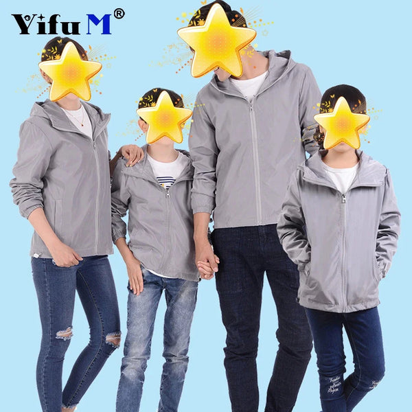 2025 Spring and Autumn Men's Fashion Hooded Windproof Waterproof Jacket Men's Mountaineering, Fishing, Sports and Leisure Jacket