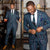 Elegant plaid men's suit 2-piece set in premium polyester for weddings and events.
