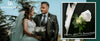 Men's brown tweed 3-piece suit in slim fit, crafted from wool blend, ideal for weddings and formal occasions.