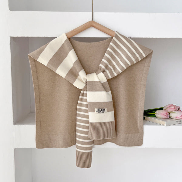 Elegant lightweight shawl, perfect for layering in spring.