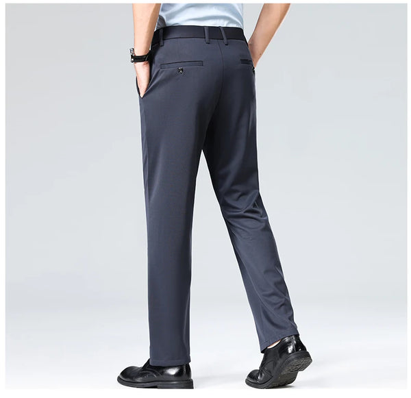 Versatile elastic waist pants perfect for smart casual wardrobe