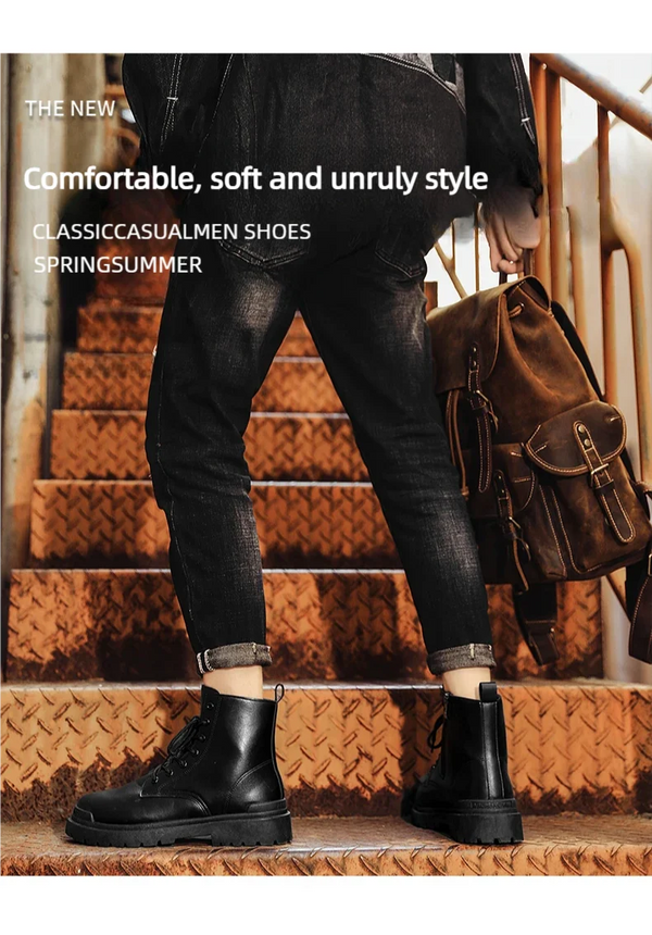 Side view of Trailblazer Boots emphasizing classic style and sturdy construction.