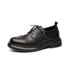 Classic Men's Patent Leather Oxford Dress Shoes