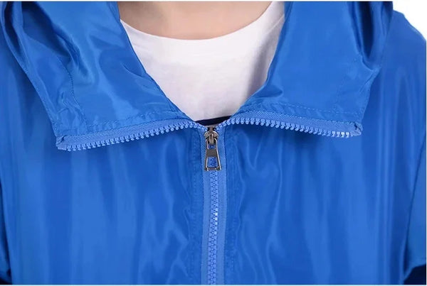 2025 Spring and Autumn Men's Fashion Hooded Windproof Waterproof Jacket Men's Mountaineering, Fishing, Sports and Leisure Jacket