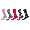 Casual stylish socks that add flair to any formal outfit.