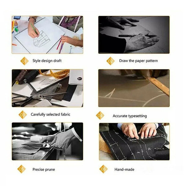 Vintage tweed herringbone men's blazer with four pockets, notched collar, and single-breasted design for stylish occasions.