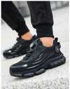 Steel Guard boots with quick-fastening rotating buttons and breathable cotton comfort lining