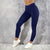 High waist leggings in charcoal gray, perfect for gym and yoga.