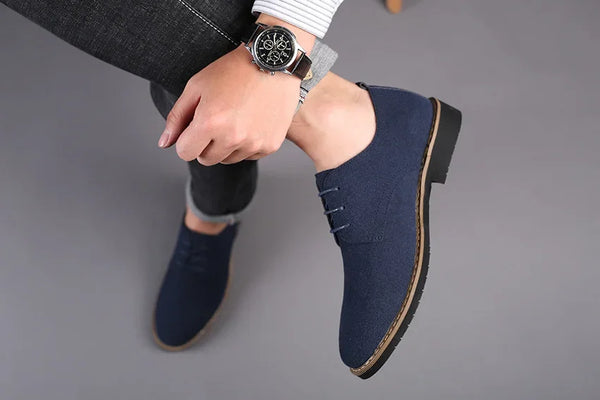 Men's dress shoes with a true-to-size fit.