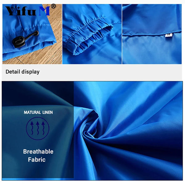 2025 Spring and Autumn Men's Fashion Hooded Windproof Waterproof Jacket Men's Mountaineering, Fishing, Sports and Leisure Jacket