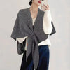 Elegant women's scarf shawl for autumn breeze.