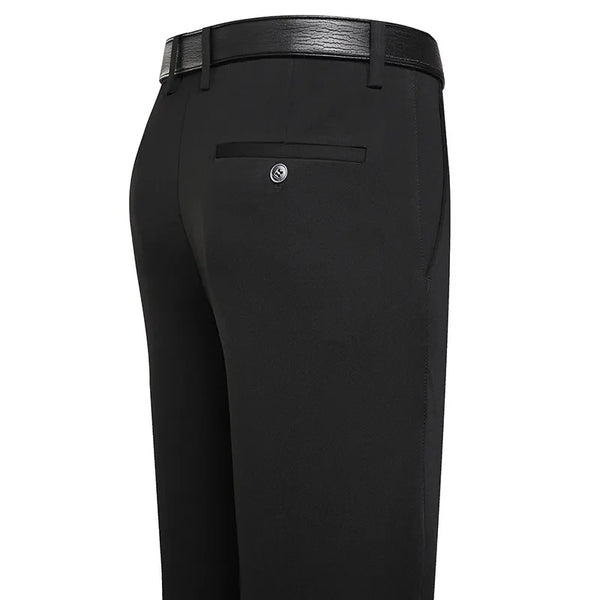 All-day comfort business pants with elastic technology and classic tailored appearance