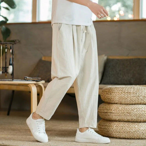 Close-up of jogger ankle cuff showing tapered fit and clean finish
