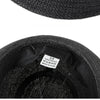 Lightweight and breathable straw fedora ideal for sun protection.