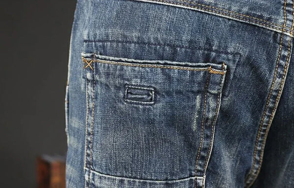 Men's jeans featuring a comfortable fit and stylish design.