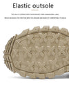 Breathable mesh running shoes for men with secure fit