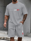 Men's comfortable loungewear set with practical pocket storage for essentials