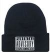 Side view of Urban Pulse Knit Cap, emphasizing its breathable and durable material.
