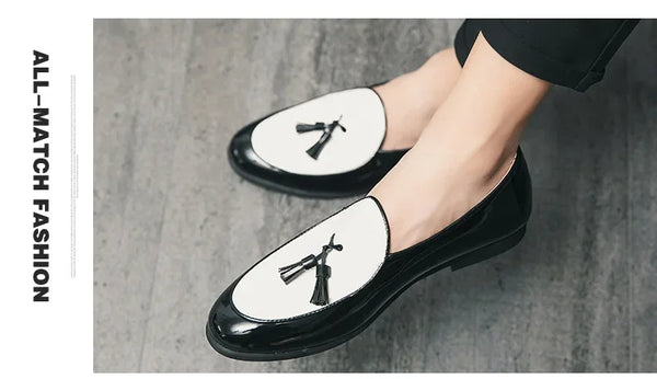 Durable rubber soled shoes for men, ideal for long-lasting use.